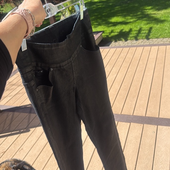 Jag jeans, black/dark denim sz 6 has stretch. NWOT, pockets Inseam 32 - Picture 8 of 16